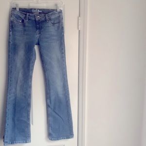 Earl Jeans, Duchess, light-medium wash, 26x31, size 2, women’s